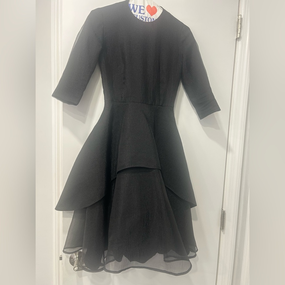 Black Fit and Flare Cocktail Dress